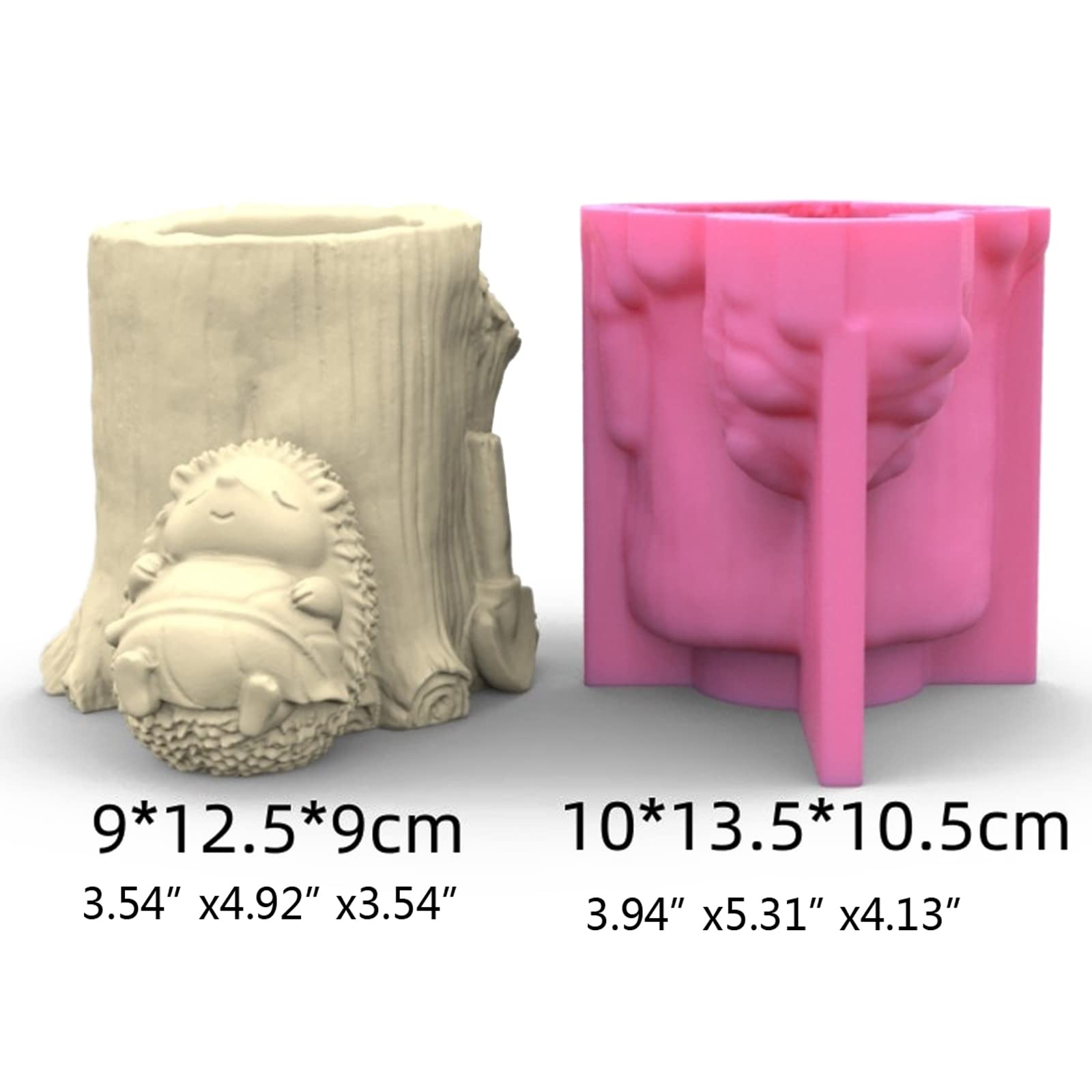 Moule en résine de Silicone pour Pot de fleurs succulentes,