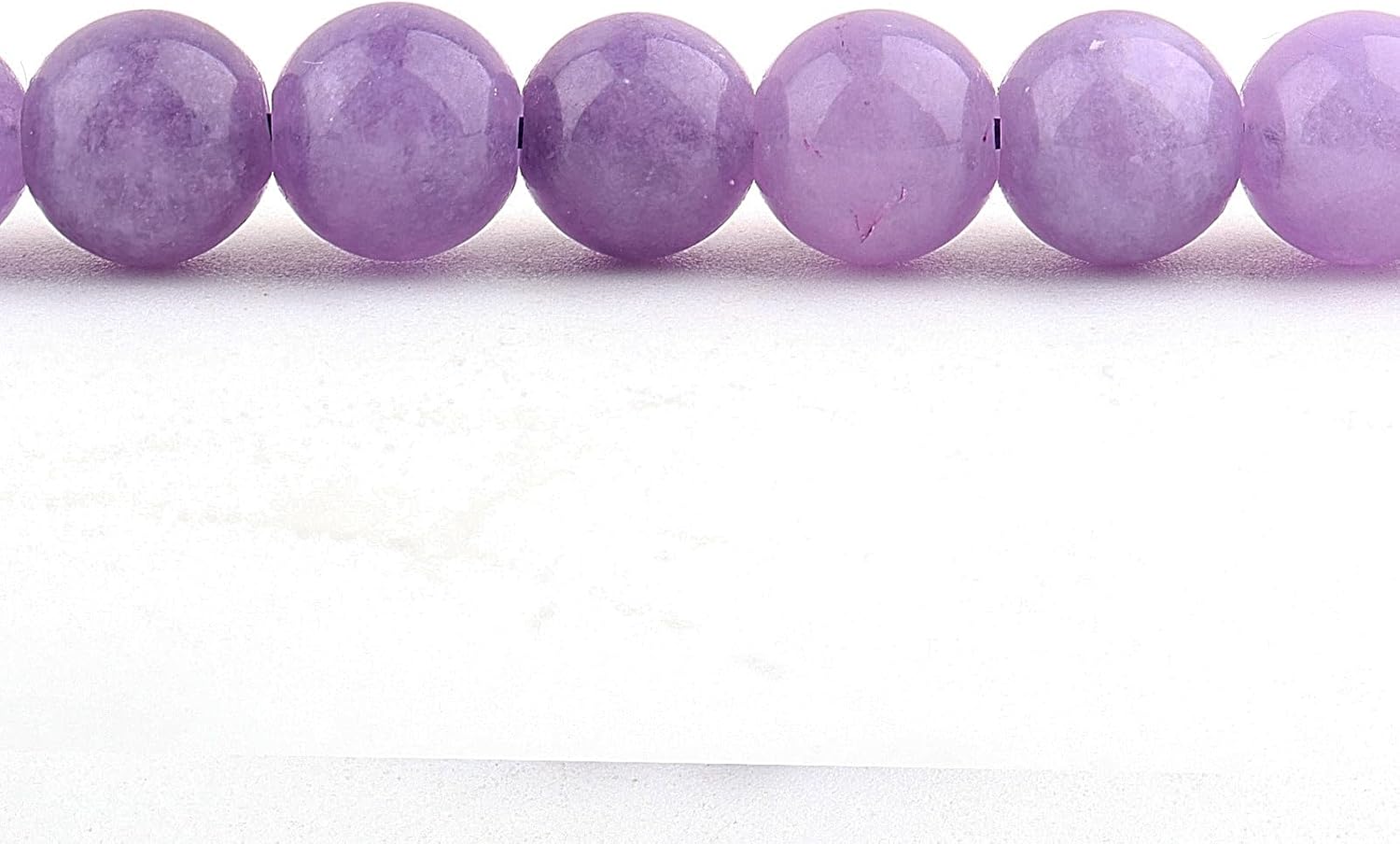 Natural Stone Beads Gemstone Beads for Jewelry Making - Crystal Beads for Bracelets, 8mm Beads Round Loose Beads(44-47pcs, 8mm, Lilac Jasper) - Image 7