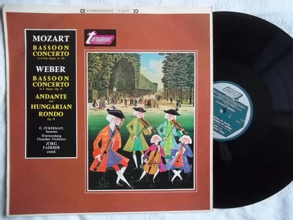 TV 34039S ZUKERMAN Mozart / er Bassoon Concertos