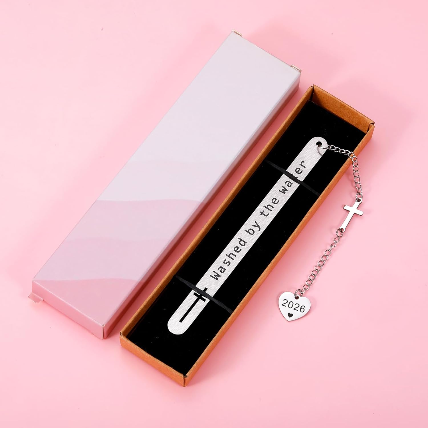 Baptism Gifts for Girls Boys 2026 Christian Bookmark for Teens Confirmation First Communion Christening Gift for Goddaughter Godson Godchild Baby Girl Baptism Gifts for Women Adult - Image 5