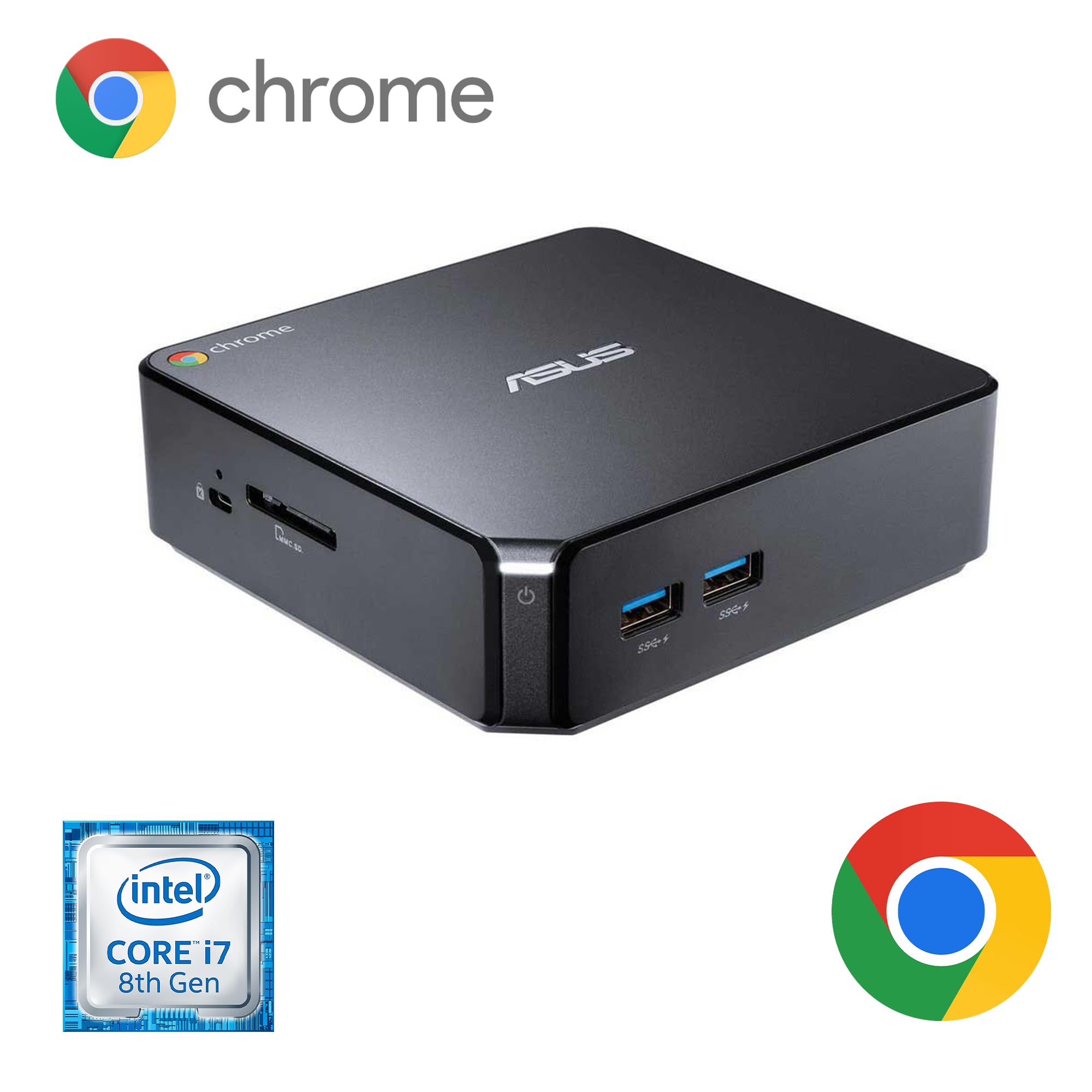 Amazon.co.jp: 【整備済み品】エイスース ミニPC Chromebox-3 i7-8550U