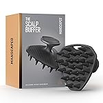 MANSCAPED The Scalp Buffer Mens Silicone Head Scrubber - Premium Cleansing & Exfoliating Hair Brush, Ergonomic Handheld Design for Gentle Scalp Massage (1-Pack)