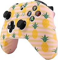 Vista 7 de RALAN - Funda protectora de silicona antideslizante para control de Xbox One compatible con Xbox 1 inalámbricacon cable con 2 bonitas tapas