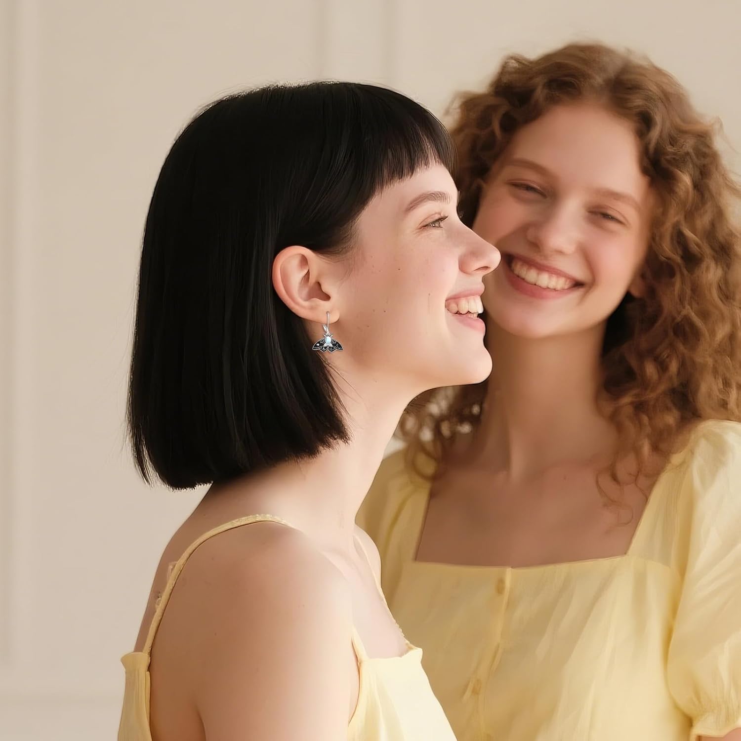 925 Sterling Silver Owl/Bee/Dragonfly/Flamingo/Butterfly/Dragon/Bat/Hummingbird/Fox/Penguin/Ladybug/Mermaid/Cat Earrings Dangle Drop Animal Earrings Jewelry Gifts for Women - Image 3