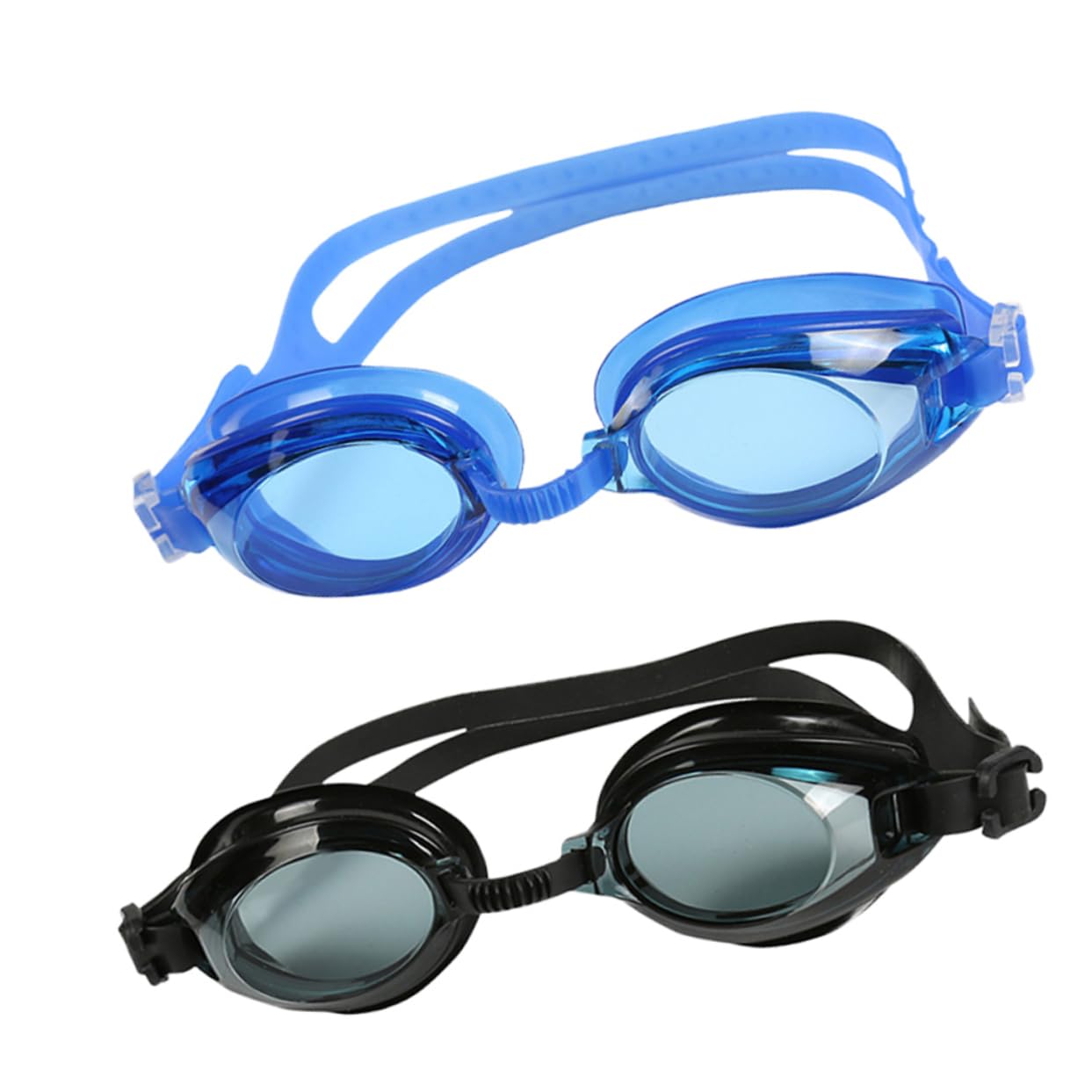 Brillen, 2 Pack Fog Silicone Men's Protection Black for Adults