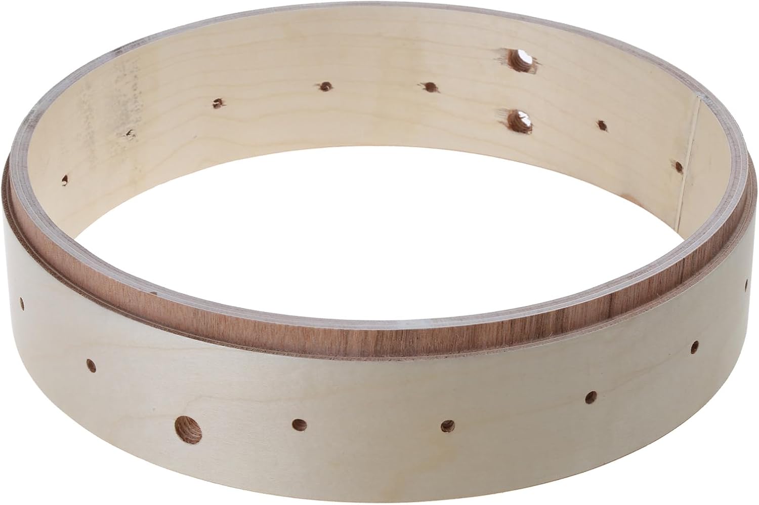 Banjo Rim 11 Inch Maple Wood-Banjo Rim for Banjo Parts Practical Musical Instrument Accessories Banjo Parts