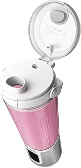 Ninja BC151WH Blast Portable Blender, Cordless, 18oz. Vessel, Personal Blender-for Shakes & Smoothies, BPA Free, Leakproof-Lid & Sip Spout, USB-C Rechargeable, Dishwasher Safe Parts, White