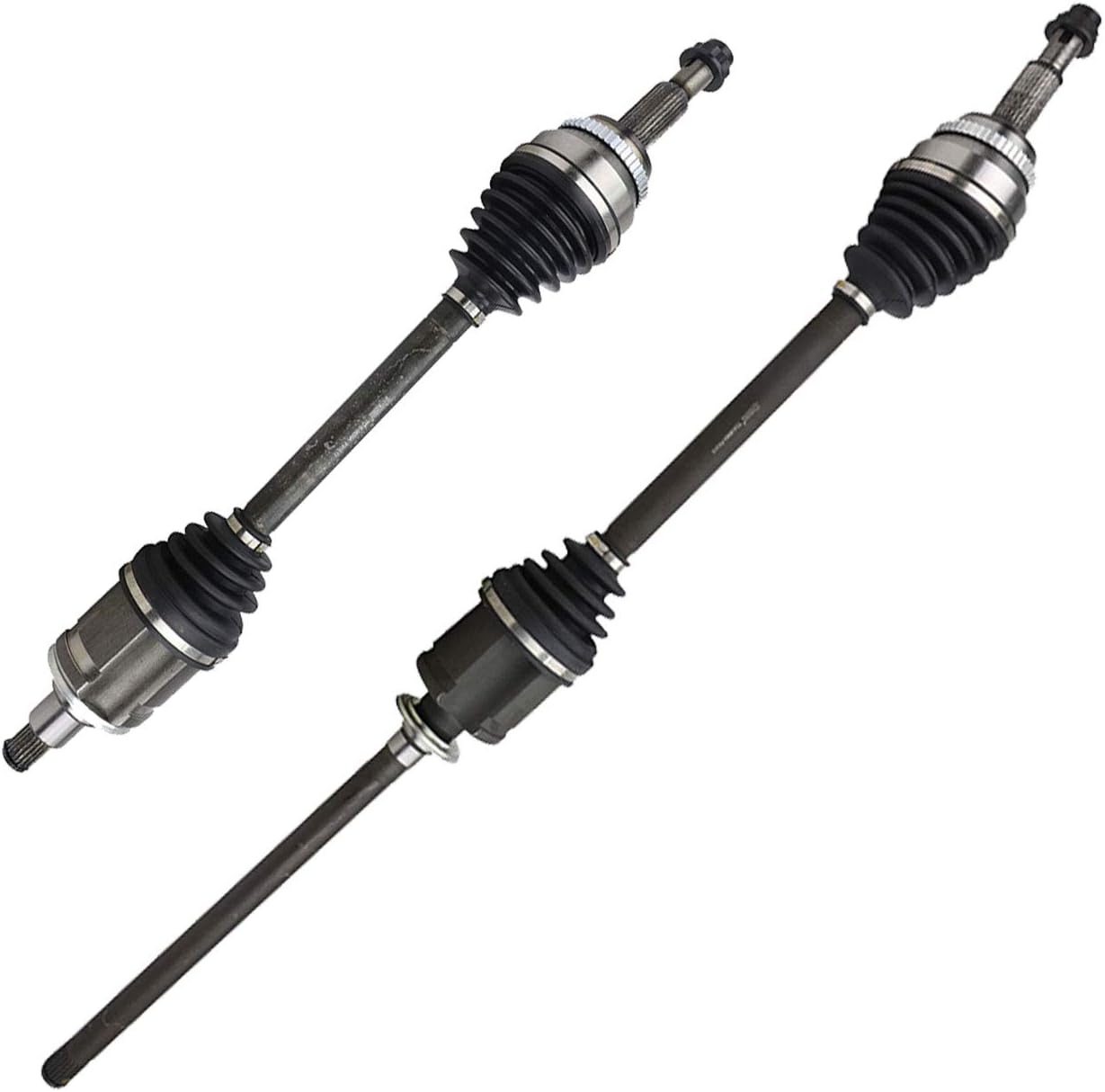 Pair 2 Front CV Axle Drive Shaft Driver and Passenger Side for 2004-2010 Toyota Sienna AWD