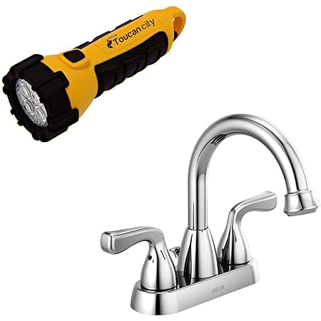 Delta Foundations 4 In Centerset 2 Handle Bathroom Faucet In Chrome Amazon Com