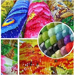 XQBHH bricolage 5D kits de peinture au diamant, broderie au diamant peintures photos cristal strass broderie sur toile… - Les Beatles, Paul McCartney, John Lennon, RIngo Starr, George Harrison XQBHH bricolage 5D kits de peinture au diamant, broderie au diamant peintures photos cristal strass broderie sur toile… – Image 5