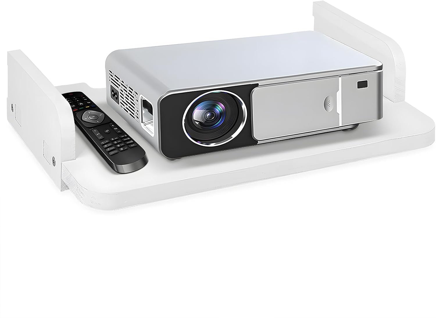 BEARUT Projector Shelf,Projector Wall Mount Floating Shelf