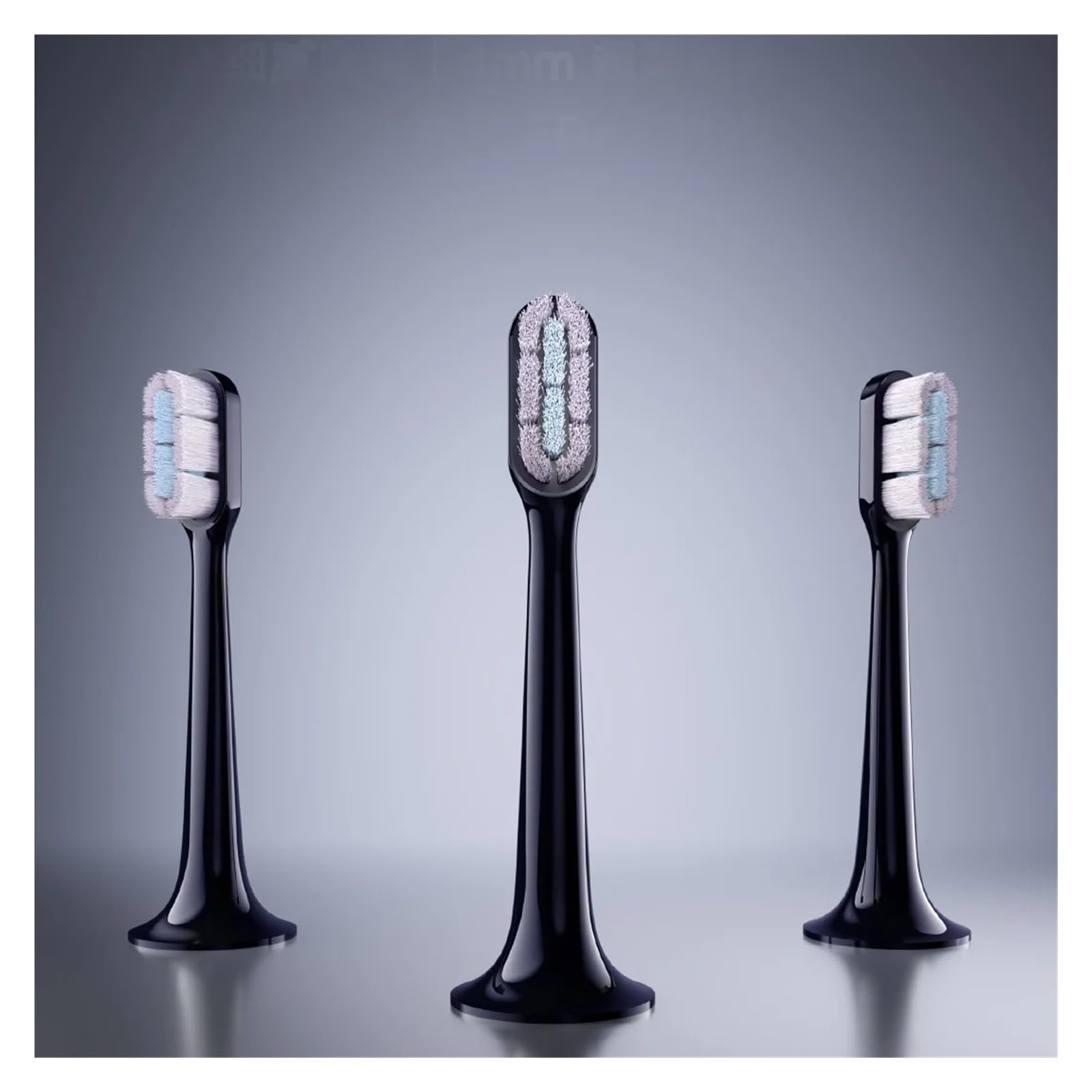 Cabezal de repuesto, compatible con Xiaomi, MBS304 T700 | Para cepillo dental eléctrico sónico, adultos, plástico, azul oscuro(6pcs)
