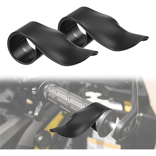 2Pcs Motorcycle Throttle Assist, Motorcycle Cruise Control, Black Motorcycles Throttles Mounts Throttle Lock, Grip Wrist Handlebar Oil Control Rocker for Motorcycles, Scooters, Electric Bike