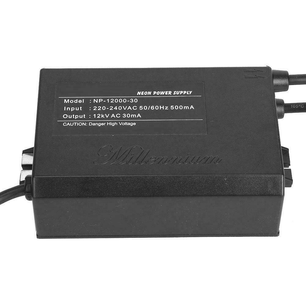 1 . neonowe światło - transformator elektroniczny - .zasilacz P-12000-30 12 KV 30MA