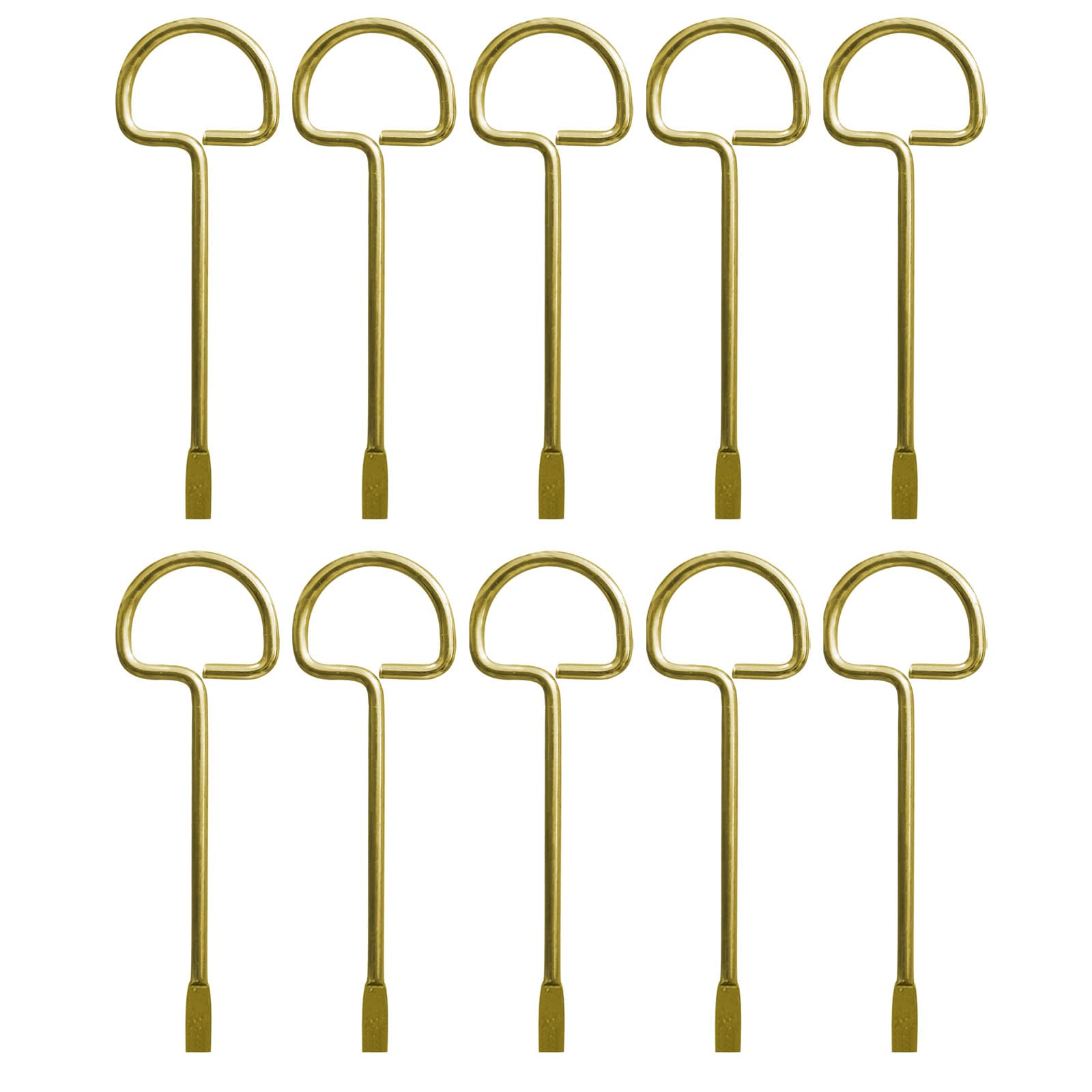 Interior Bedroom Bathroom Emergency Key Replacement - 10 Pack