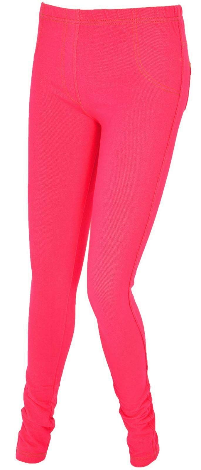 True Face Ladies Skinny Jeggings Jeans Coloured Denim Pants Stretchy Trousers Leggings Pockets Dark Pink S/M