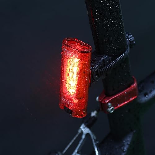 Miniatura 2 de CATEYE - Luz trasera trasera LED cinética apretada para bicicleta