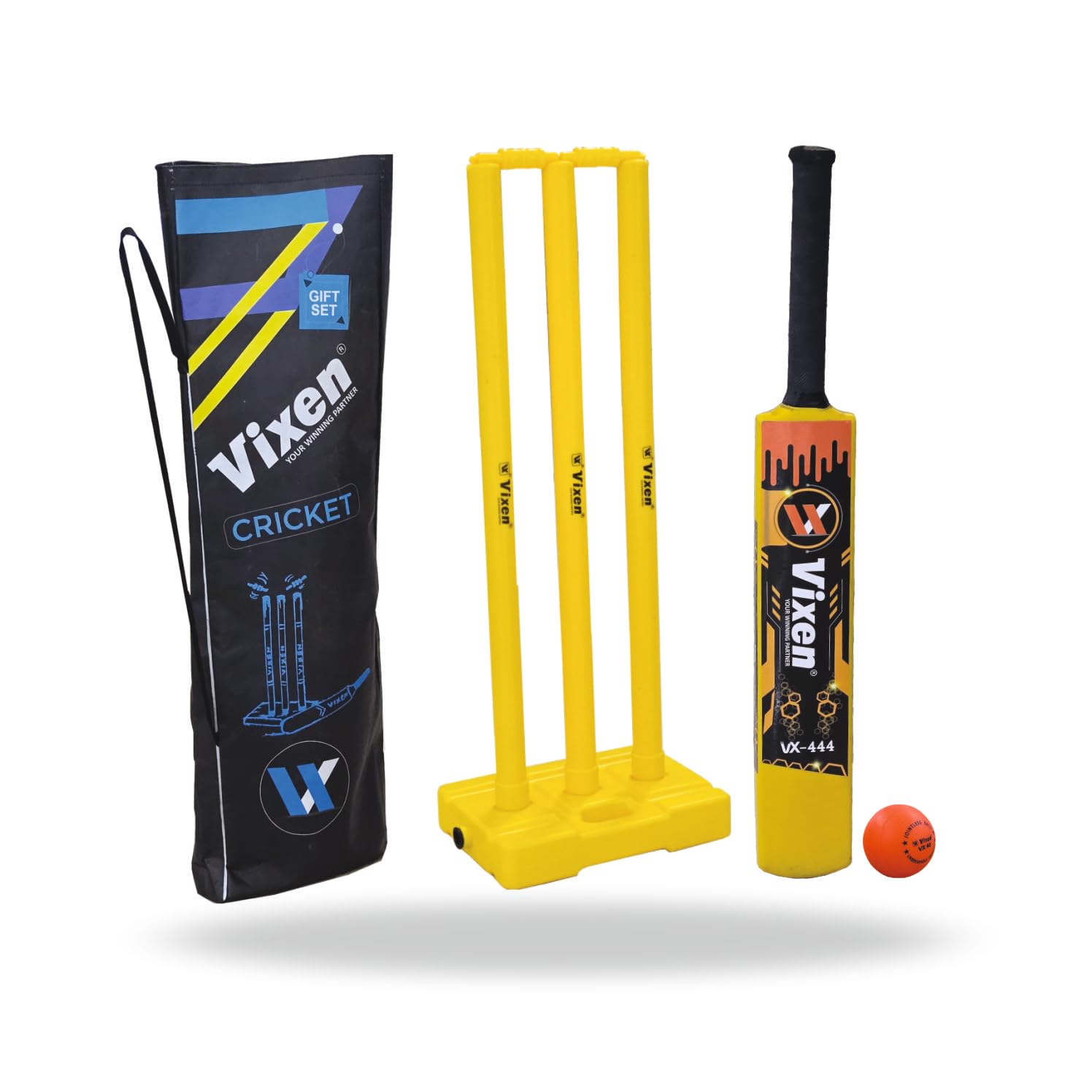 Buy Vixen Cricket Kit Plastic VX-444 | Hard Plastic Cricket Bat