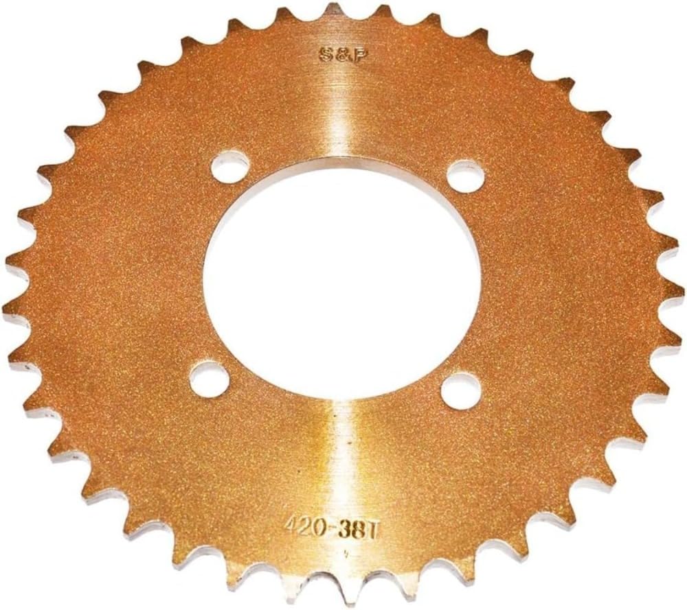 Amazon.com: Luxuyvarna Rear Sprocket 420 38T 38 Tooth Compatible