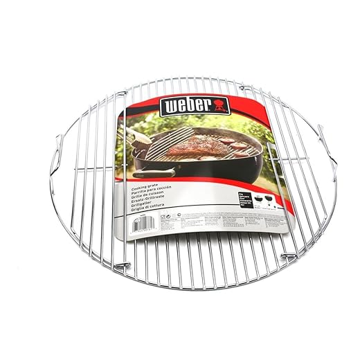 Weber 8414 - Parrilla De Cocción Articulada Para Bbq De 47Cm.