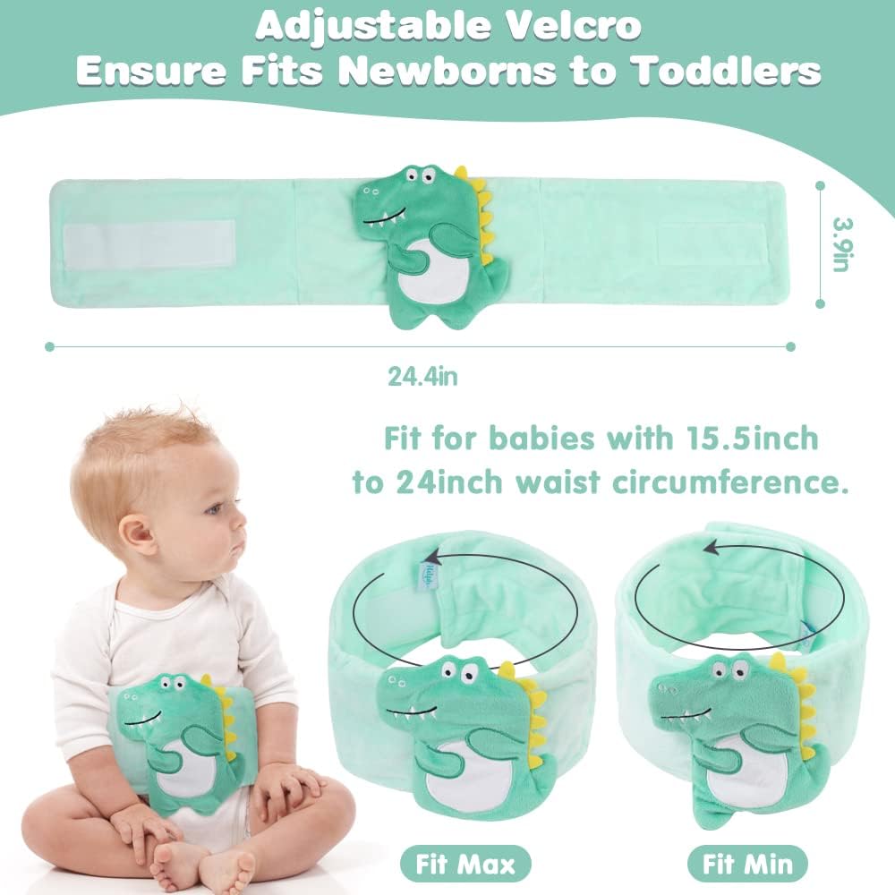 Buy Hilph Colic and Gas Relief for Newborns & Infants, Heated Tummy Wrap for Newborns Belly