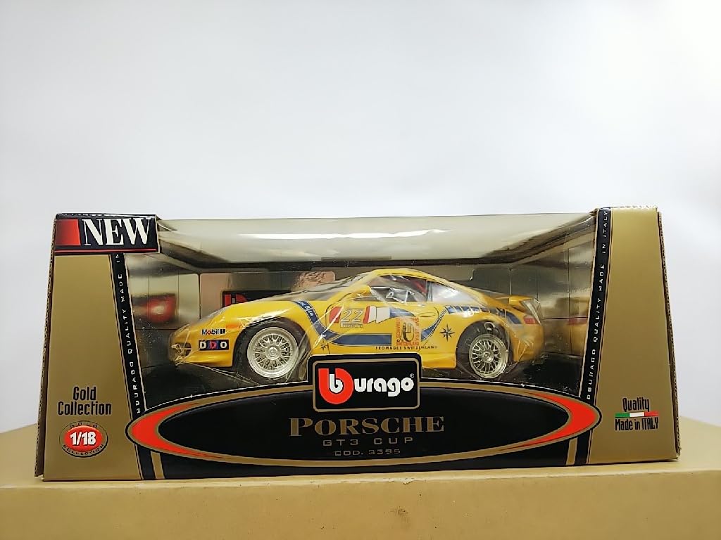 Amazon | □ Bburagoブラーゴ Gold Collection 1/18 Porshe GT3 Cup