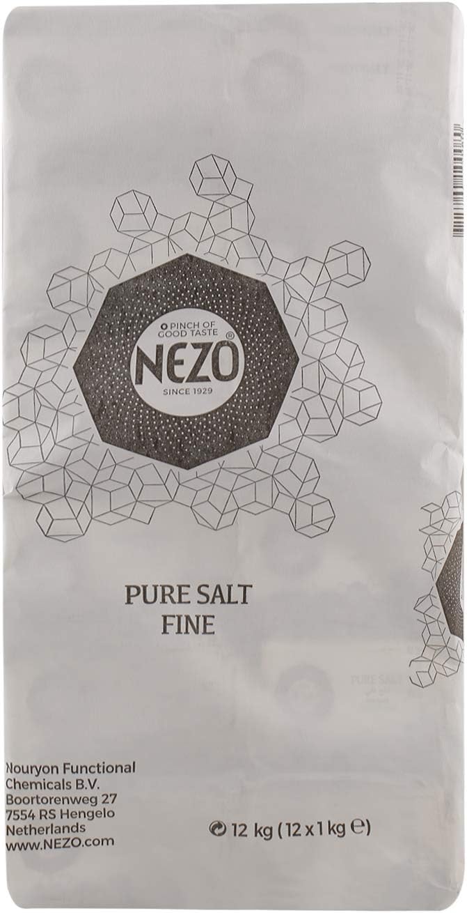 Nezo Pure Fine Salt, 1 Kg (Pack Of 12)