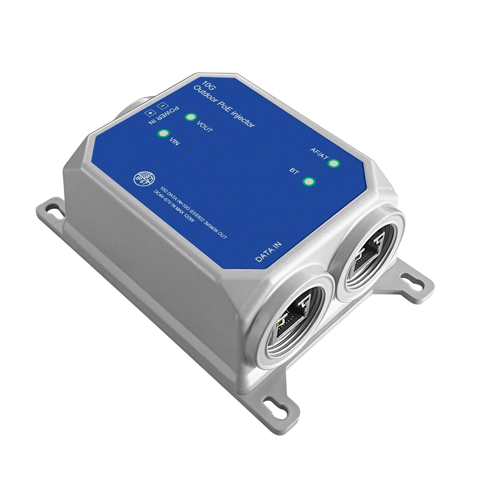OSHZIKJII IP67 Wide Range 12-57Vdc DC Input 90w 10G P-O//E(10G 12V-57V)