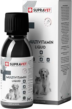 Supravet Multivitamin Kedi ve K pek Sa l  i in S v  Damla 100 ML