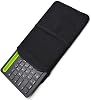Funda de neopreno negra para transporte y protección para teclado Bluetooth multidispositivo Logitech K380 y teclado inalámbrico portátil Arteck HB030B 5
