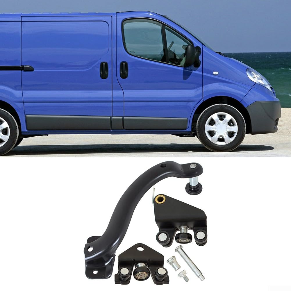 Rodillos de puerta corredera 7700312370 Conducción a la derecha para Renault Trafic II para Vivaro A 2001-2014 Especificación de fábrica