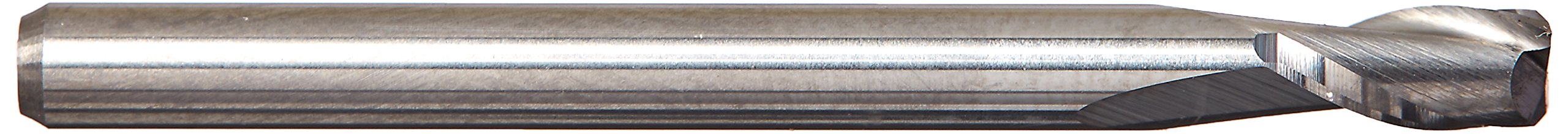Titan TC24411 Solid Carbide End Mill, Extra Long Length, 4 Flute, Square End, ALCRO-Max Coated, 3/8