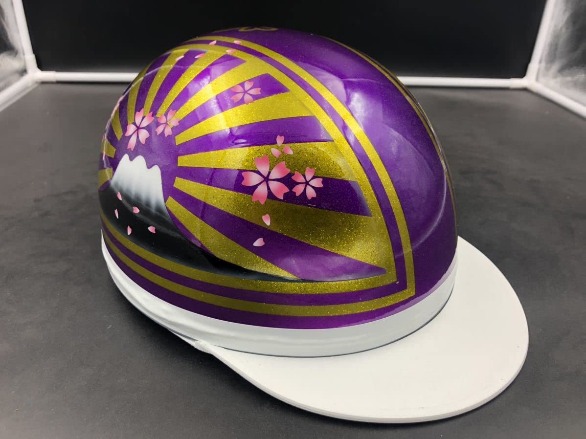 コルク半 カスタム 富士日章 白紫 ラメ 桜 高級クリヤ 送料無料 