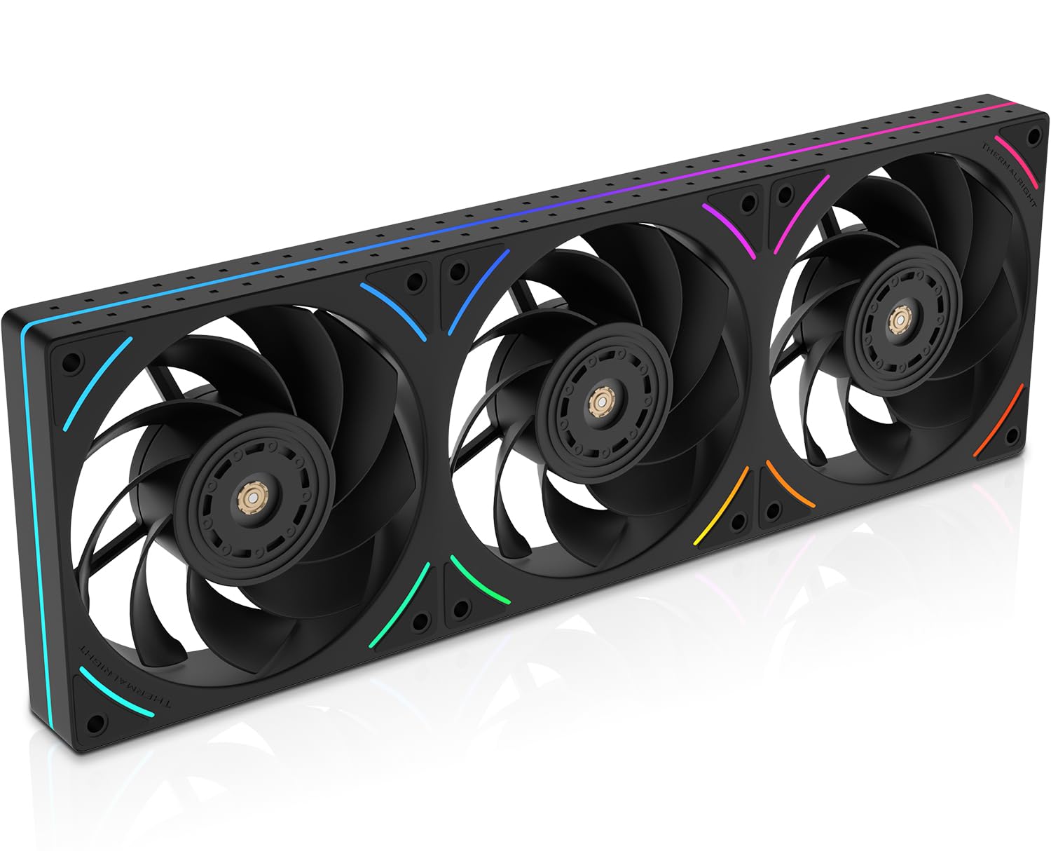 TL-UB36R Ventole per case PC a telaio singolo da 360 mm - Ventole PWM 2150 RPM | Illuminazione ARGB | Flusso d'aria elevato | Ventole di raffreddamento a cavo modulare singolo, per telaio e