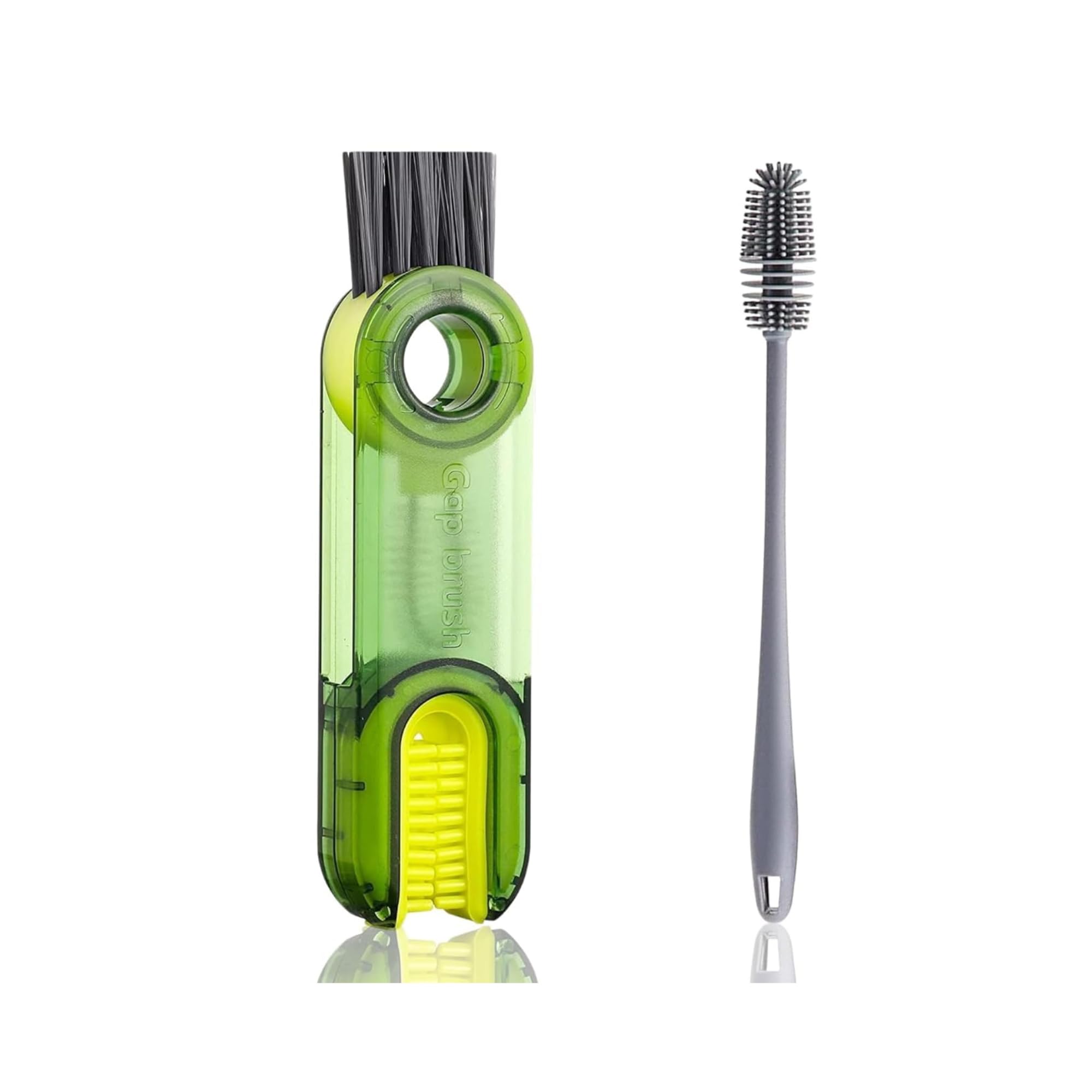 3 in 1 Multifunctional Water Bottle Cleaning Brush Used for Bottle Cap, Cup Cleaner Brush | 1 PCS Long Handle Silicone Bottle Cleaning Brushes, Perfect for Baby Bottles, Water Bottles, Glasses-image-48