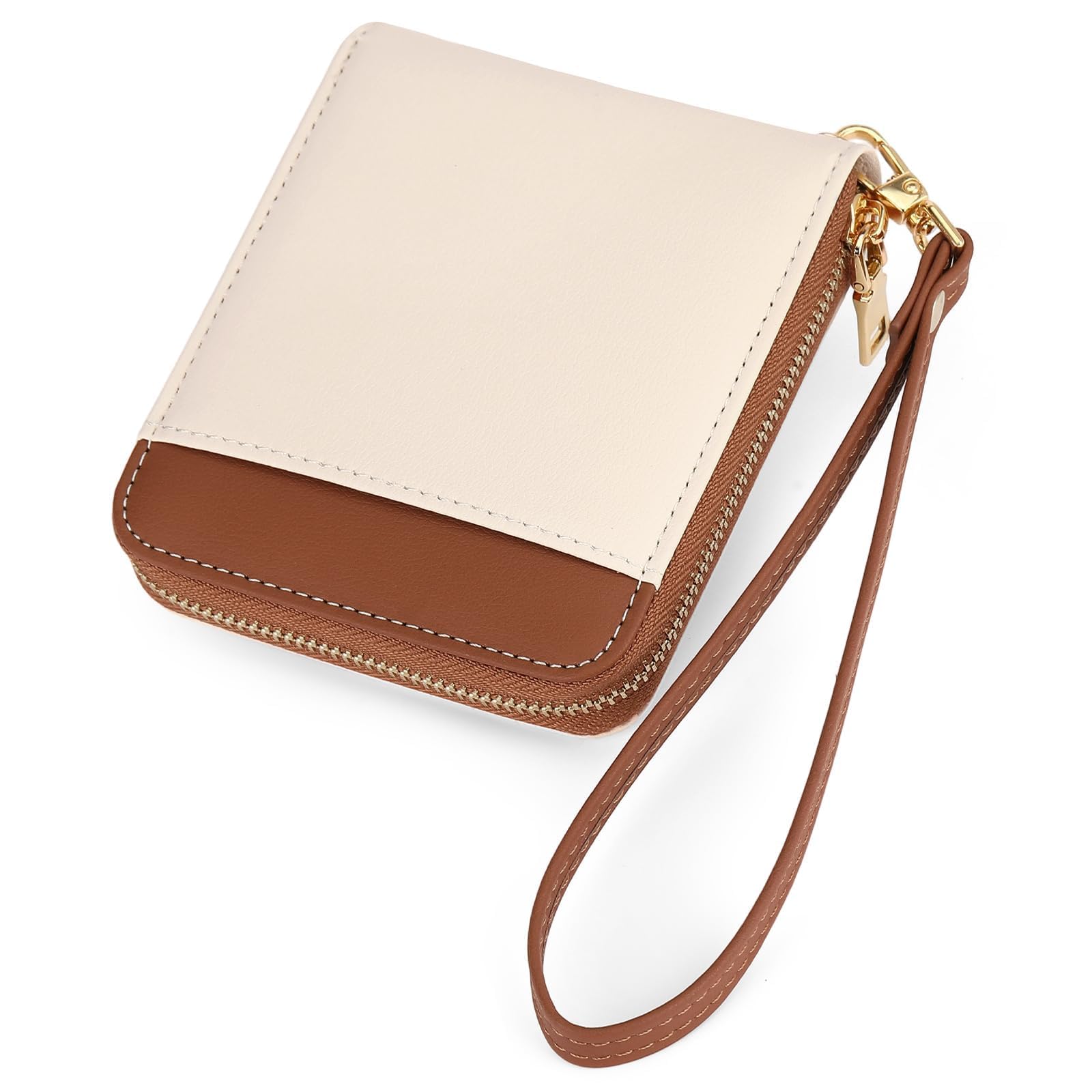 Amazon.com: GAEKEAO Womens Wallet RFID Blocking Zip Around