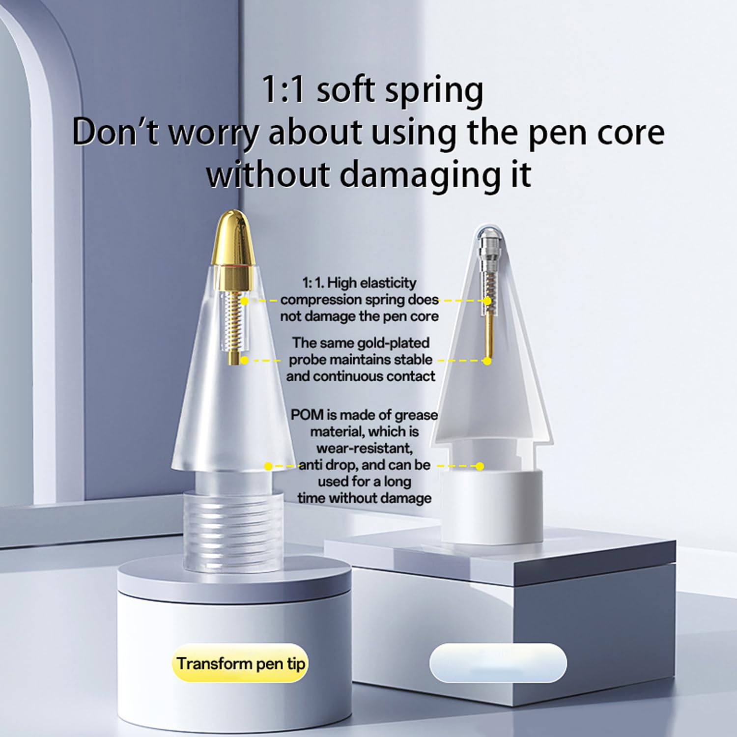 Amazon.co.jp: Apple Pencil Pro用交換用ペンシルチップ、Apple Pencil