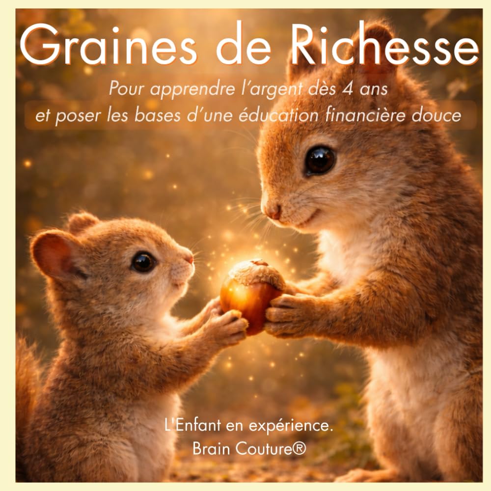 Graines de Richesse: Pour apprendre l'argent dès 4 ans et poser les bases d'une éducation financière pour enfants (Collection L'Enfant en expérience- BrainCouture®)