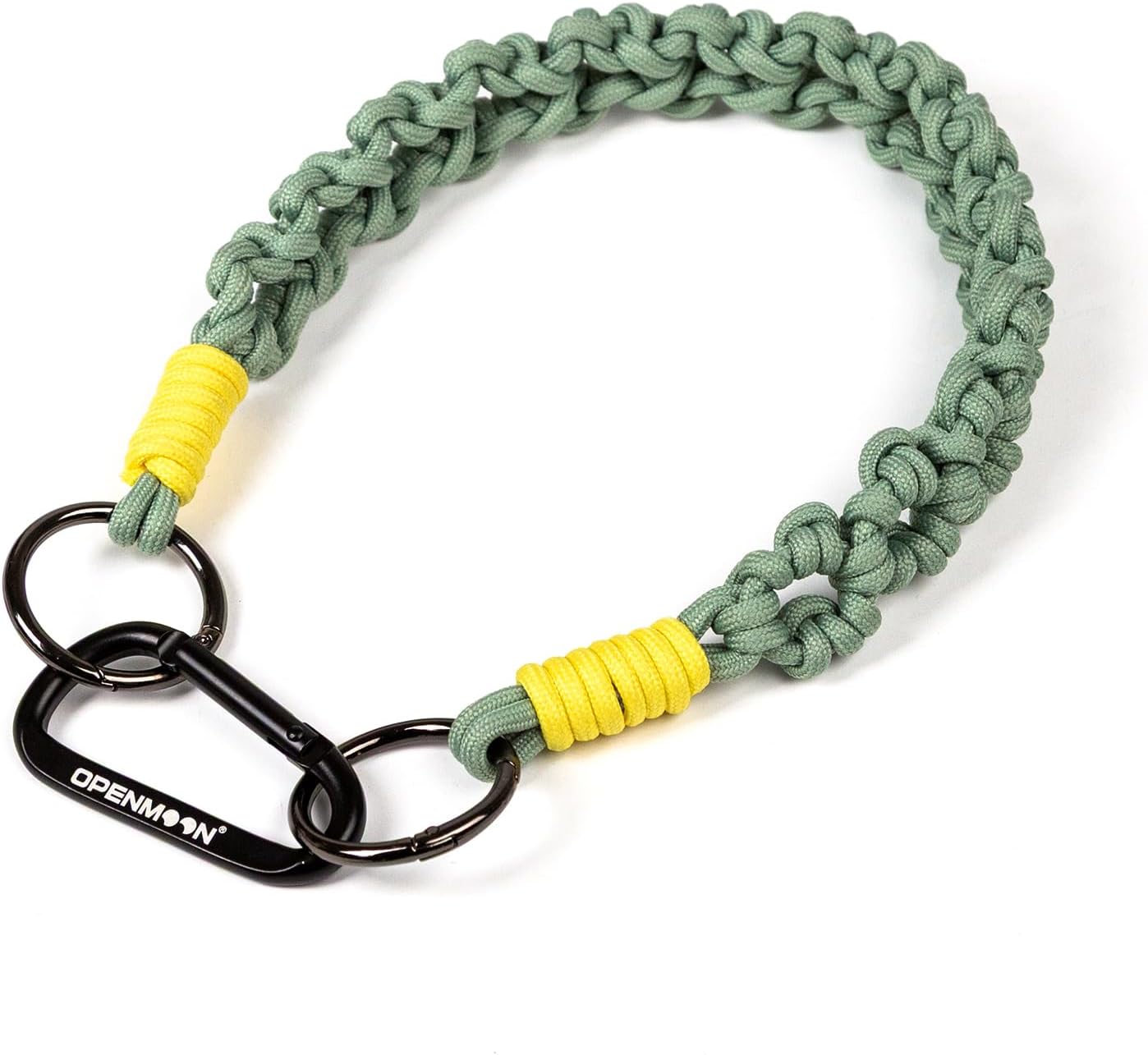 OPENMOON Braid Lanyard with Clip Key Ring for Camera, Photometer, rangefinder, and Other Equipment（4-Colors Mash-Up） image 2