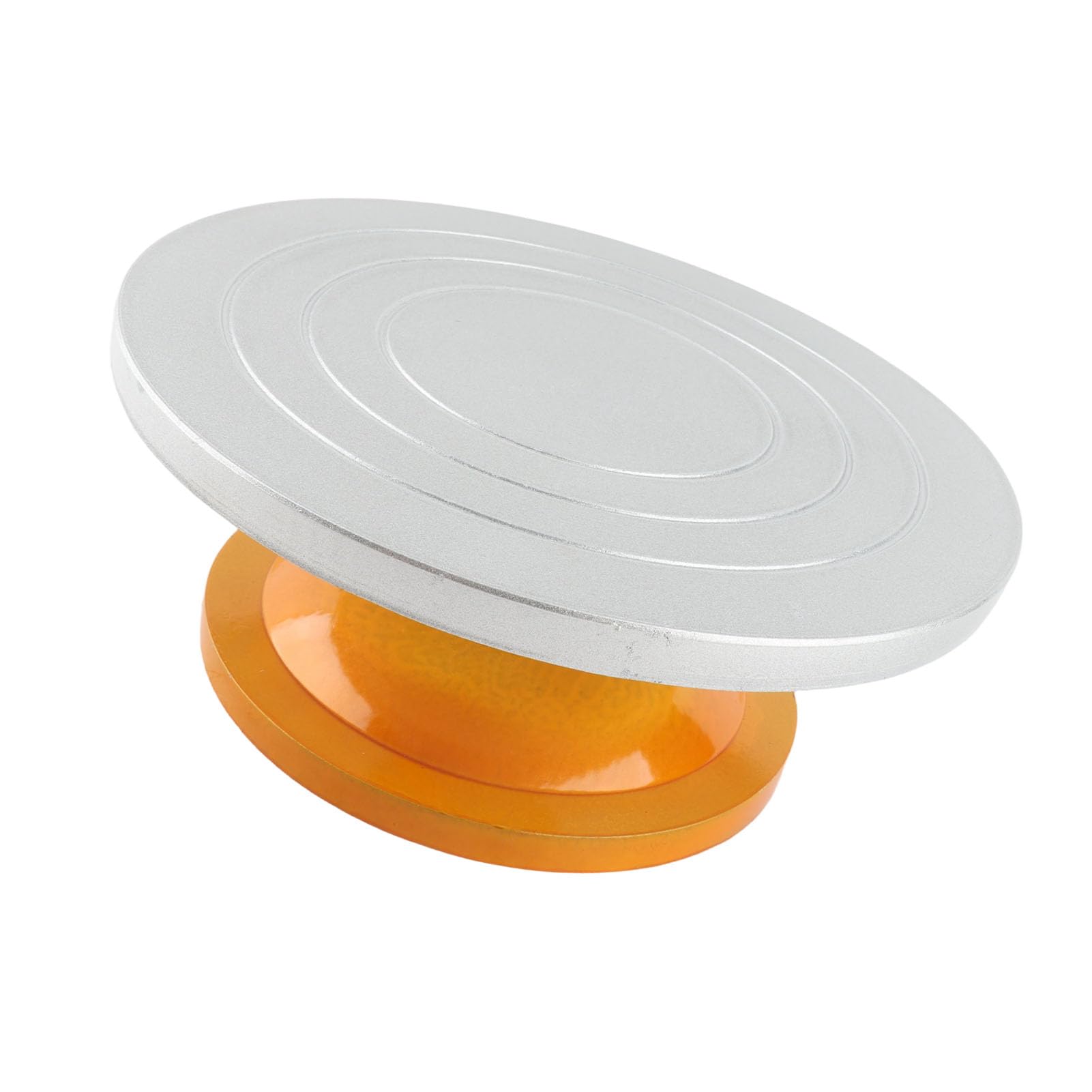 Plato Giratorio para Tartas Engrosado para Decorar, Soporte de Plástico Giratorio Duradero de 360° para el Hogar y la Panadería, 30x12cm