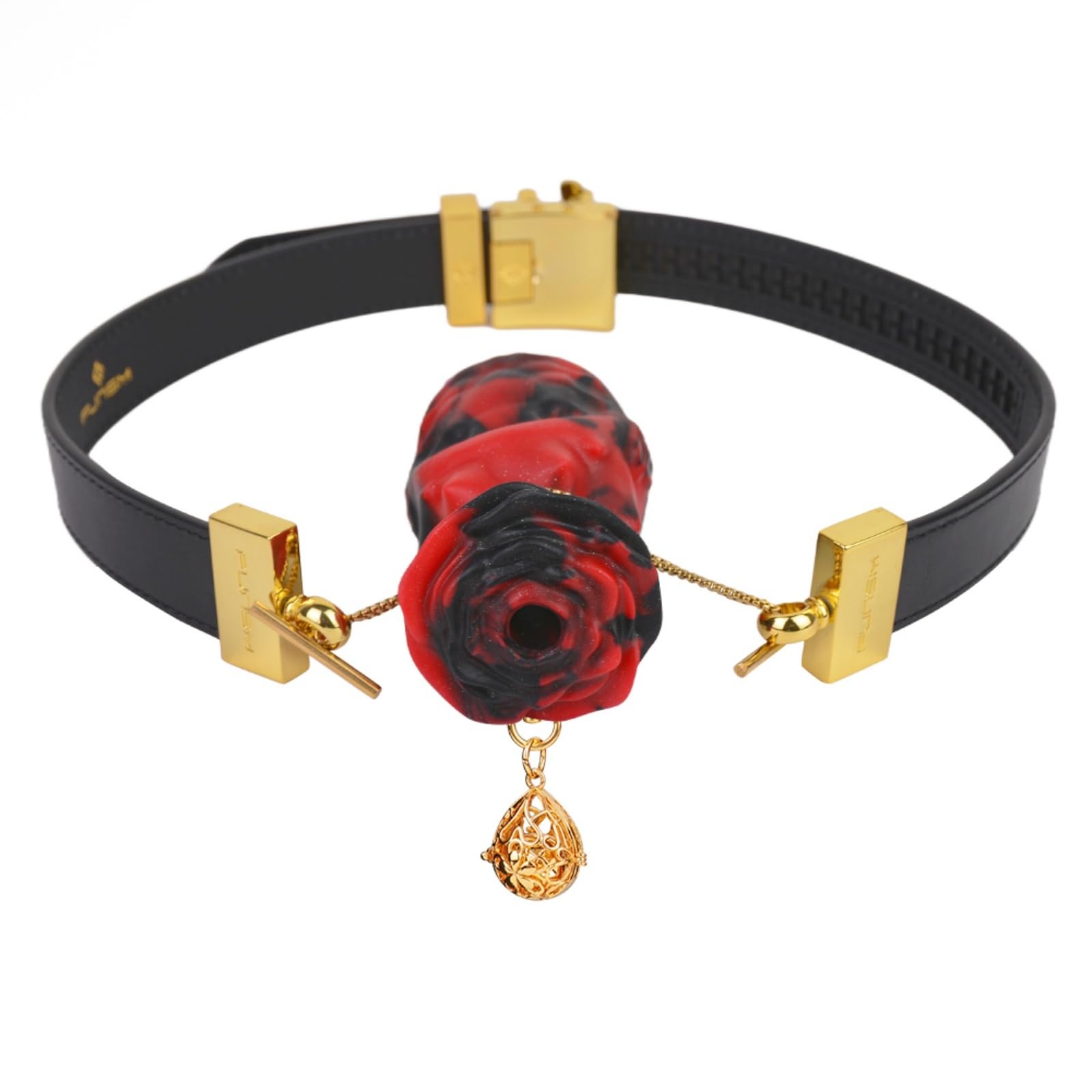 Silikon SM Knebel Mund Atmungsaktiv Ball Gag Extrem Flirt Mundknebel mit Einstellbar Leder Gürtel, Mouth Gag Mundsperre Fetisch Sklave Bondage Erotische Sexspielzeug für Paare(A)