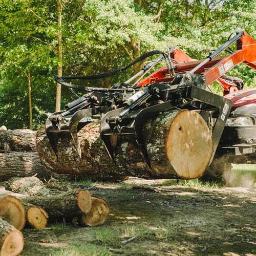 Titan Attachments 60BUCKET 60 Inch Standard Series Skid Steer Root Grapple Bucket thumb #2