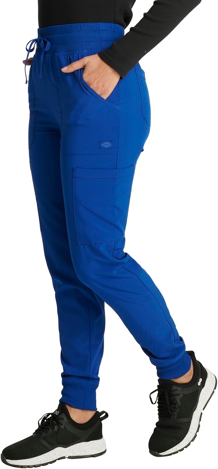 Dickies EDS Essentials Womens Scrub Pants Joggers Stylish & Comfortable Scrubs Jogger DK065 - Image 5