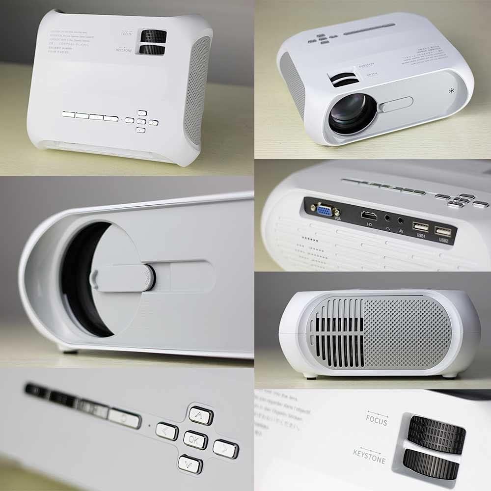 D led projector 3800 Lumens Support 1080p portable cinema Proyector Beamer with gift