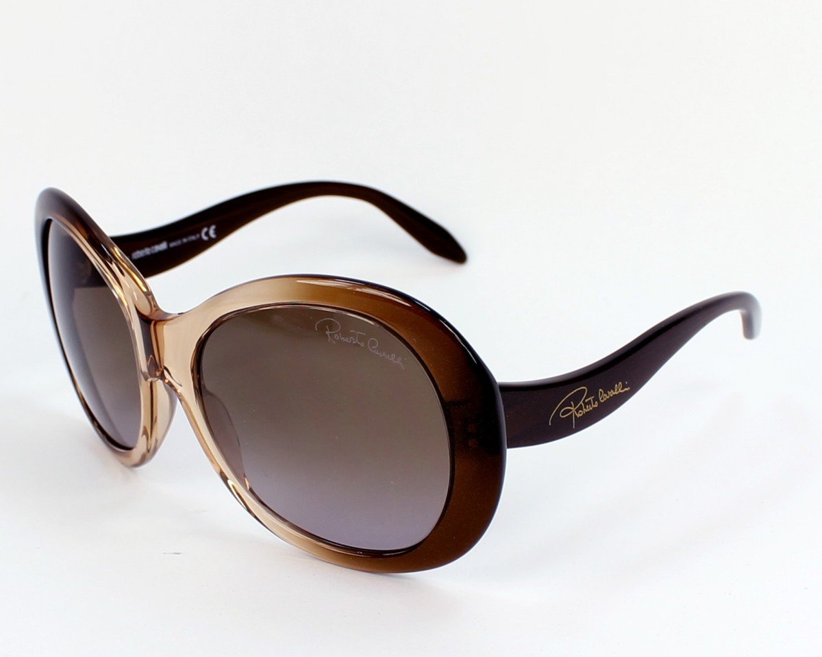 Roberto Cavalli Sunglasses - RC 734S Full Moon / Frame: Crystal Brown Fade Lens: Brown Gradient