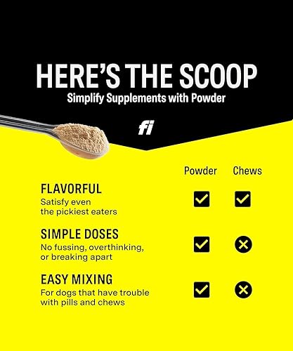 Miniatura 3 de Fi Suplemento de salud para perros 8 en 1 Fórmula diaria que apoya las funciones esenciales de salud Cadera y articulaciones, digestión, piel y