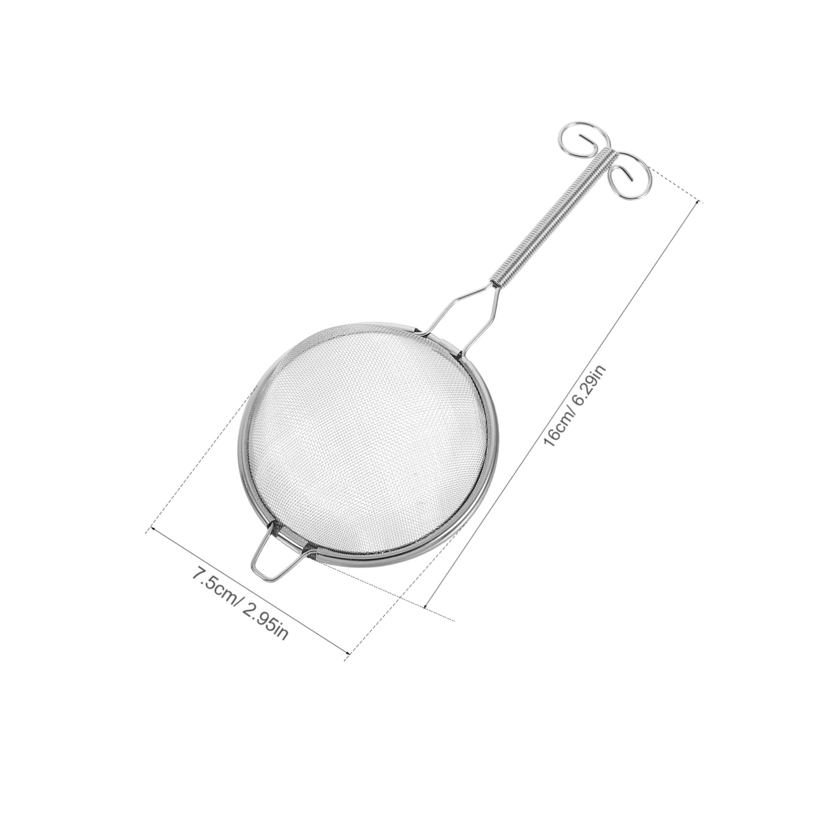 IMIKEYA Stainless Steel Tea Leaf Strainer Fine Mesh Filter Multi-functional Tea Infuser Spoon Matcha and Beverages for Use