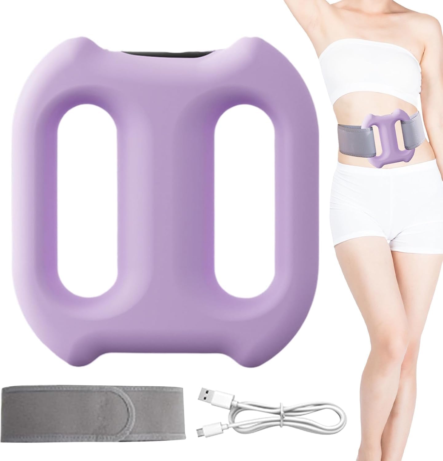 Vibbang Multifunktionaler Ganzkörper-Faszienring, 5 Gänge mit  Timer-Funktion Massageroller Vibration zur Faszien-Straffung, Massager mit  Gurt, für rücken Beine Oberschenkel Bauch, Abnehmen Geräte : Amazon.de:  Sport & Freizeit