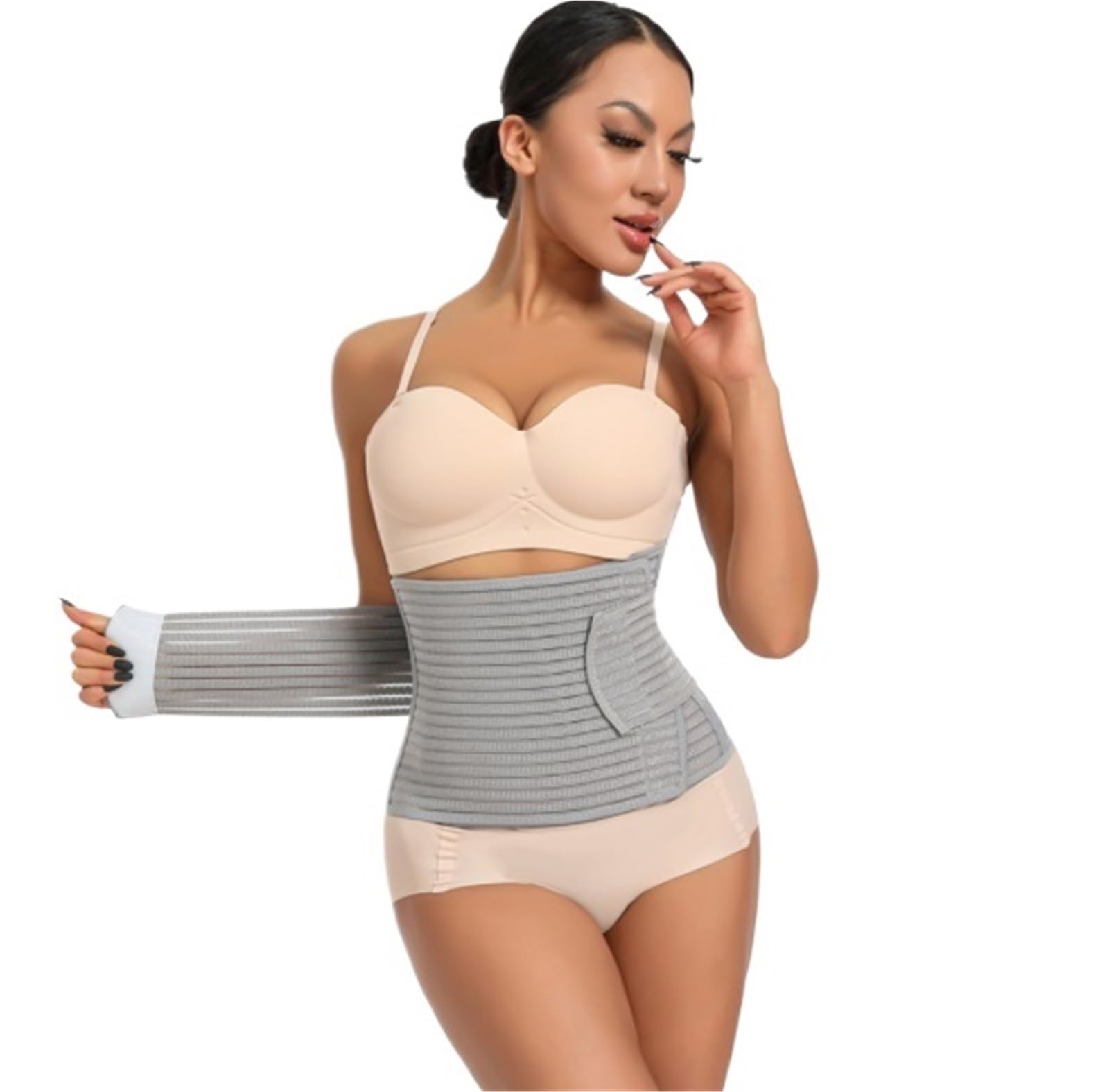 Faja Lumbar, Faja de Espalda Unisex, protección para la Cintura, Ideal para Ejercicios de Fitness.,G-70cm-130cm