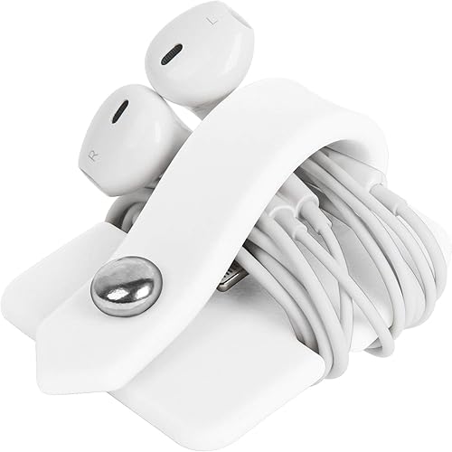 Miniatura 3 de Organizador de cables ELFRHINO para auriculares sin enredos organizador de cables enrollable para auriculares